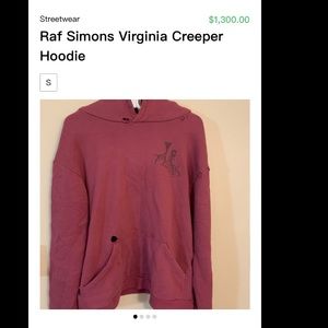 Raf Simons “Virginia creeper” archive piece